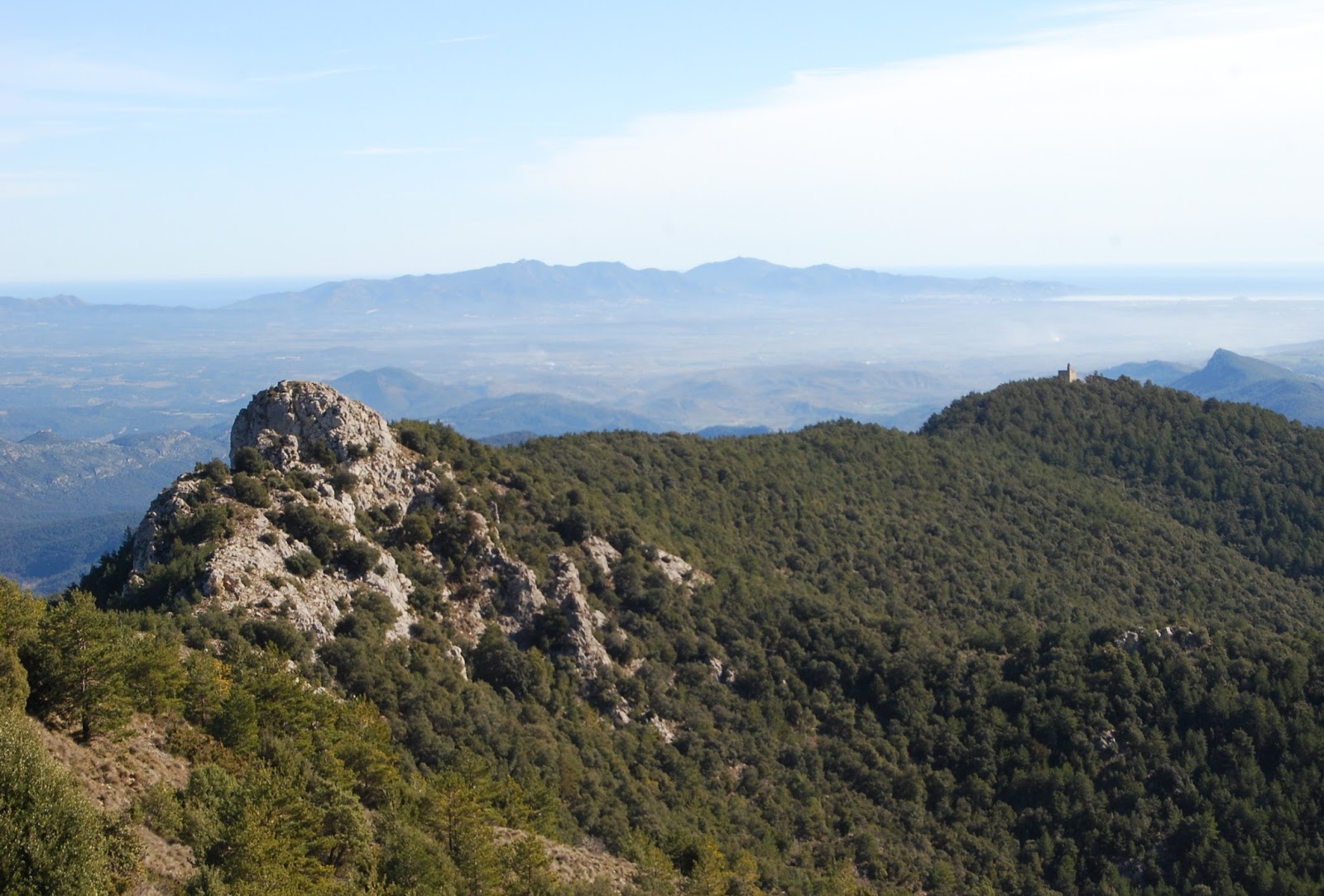 la Serra de Grillera i Sta Maria del Fau