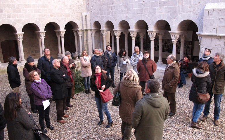 Visita al monestir de Sant Daniel