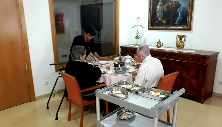 Els alumnes de 3r ESO a les Germanetes dels Pobres