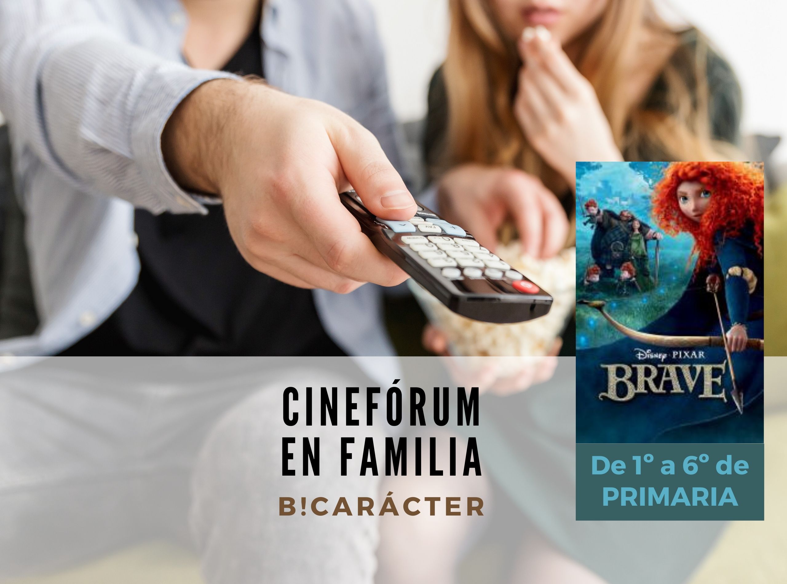 Cinefórum en familia para Primaria: Brave (Indomable)